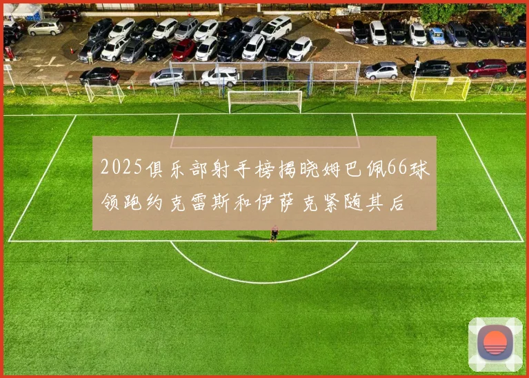 2025俱乐部射手榜揭晓姆巴佩66球领跑约克雷斯和伊萨克紧随其后